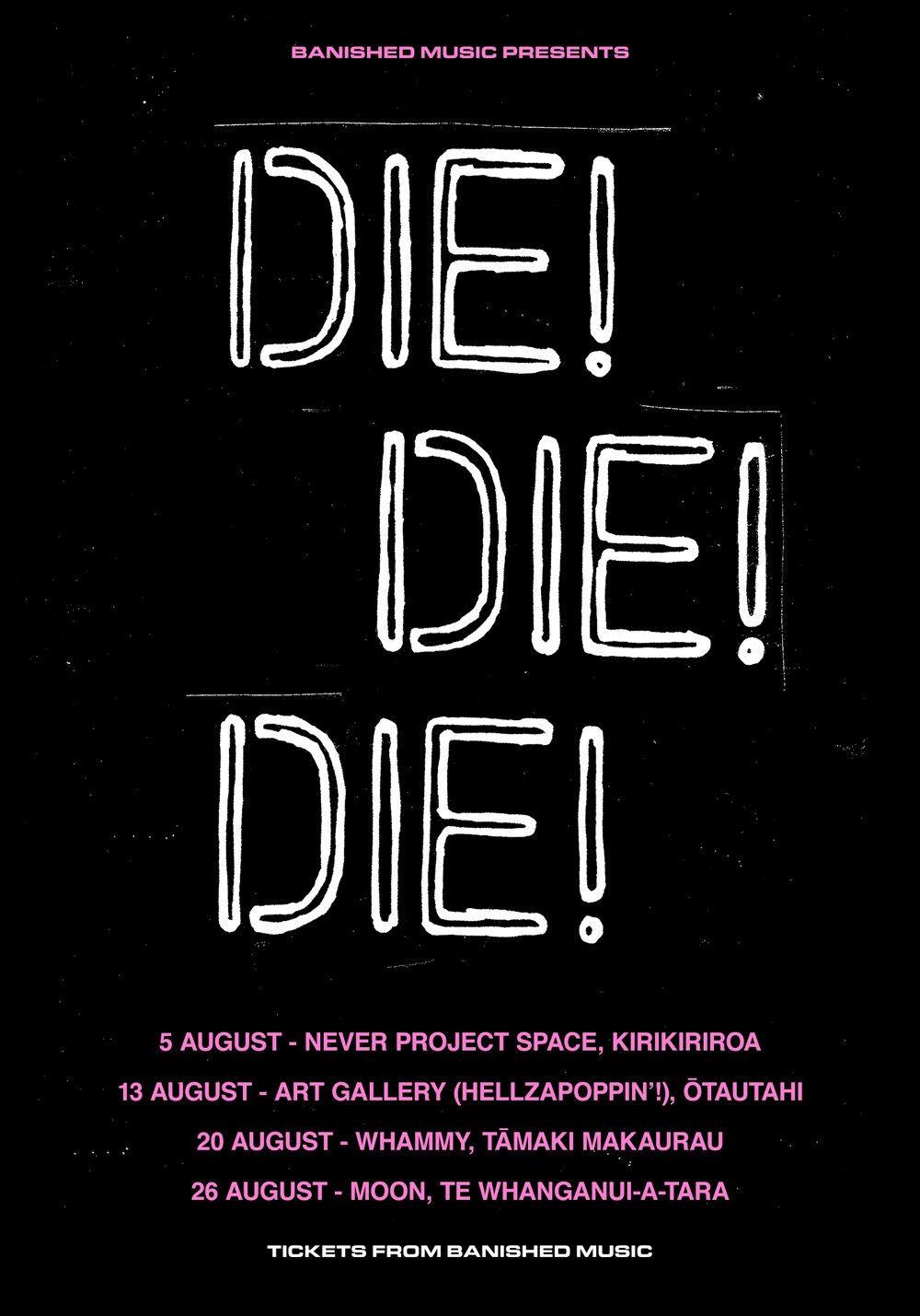 Die! Die! Die! Poster