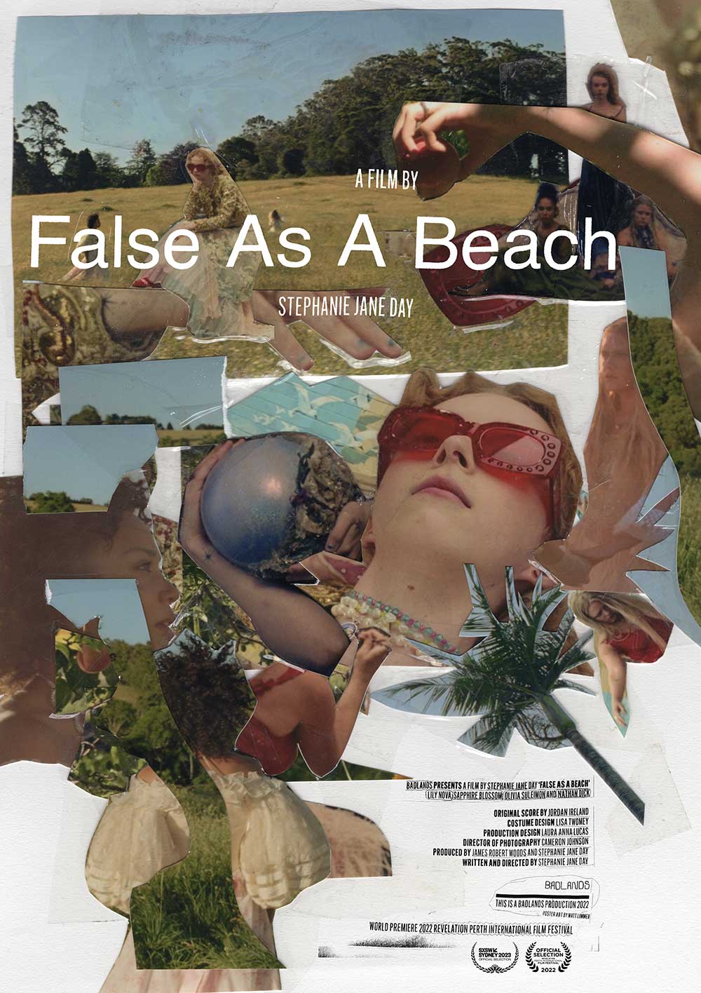 False As A Beach Film Poster